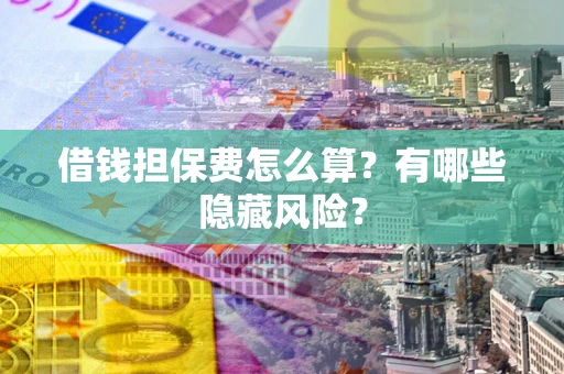 武汉借钱担保费怎么算？有哪些隐藏风险？