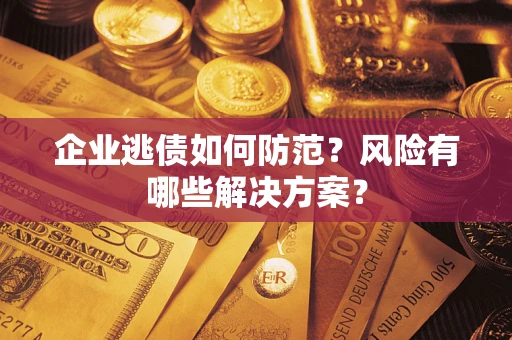 武汉企业逃债如何防范？风险有哪些解决方案？