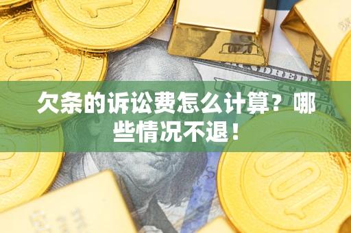 武汉欠条的诉讼费怎么计算?哪些情况不退! 武汉欠条的诉讼费怎么计算?哪些情况不退!