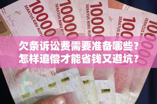 武汉欠条诉讼费需要准备哪些？怎样追偿才能省钱又避坑？
