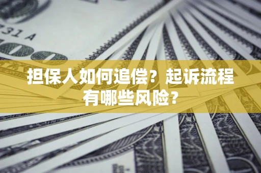 武汉担保人如何追偿？起诉流程有哪些风险？