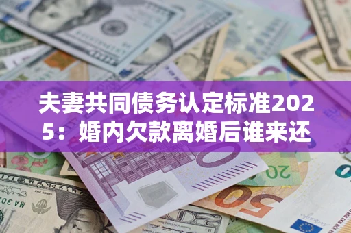 武汉夫妻共同债务认定标准2025：婚内欠款离婚后谁来还？