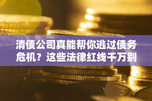 武汉清债公司真能帮你逃过债务危机？这些法律红线千万别踩