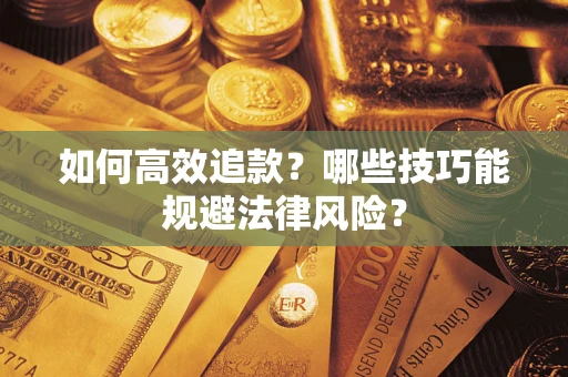 武汉如何高效追款？哪些技巧能规避法律风险？