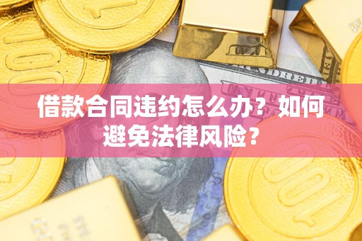 武汉借款合同违约怎么办？如何避免法律风险？