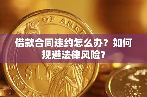 武汉借款合同违约怎么办？如何规避法律风险？